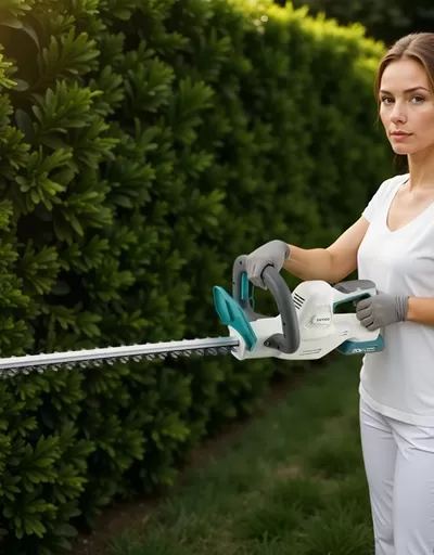Cordless hedge trimmer